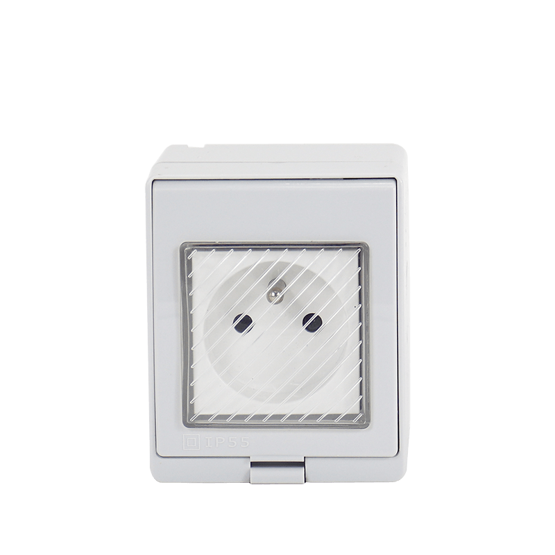 IP55 waterproof socket one-position French style