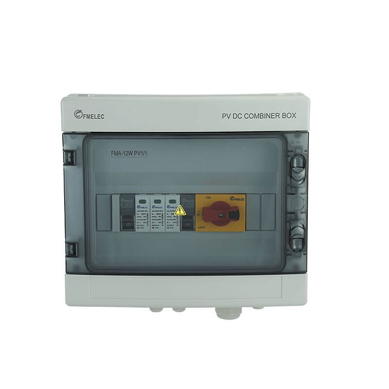What is a photovoltaic combiner box? What are the components of the photovoltaic combiner box?