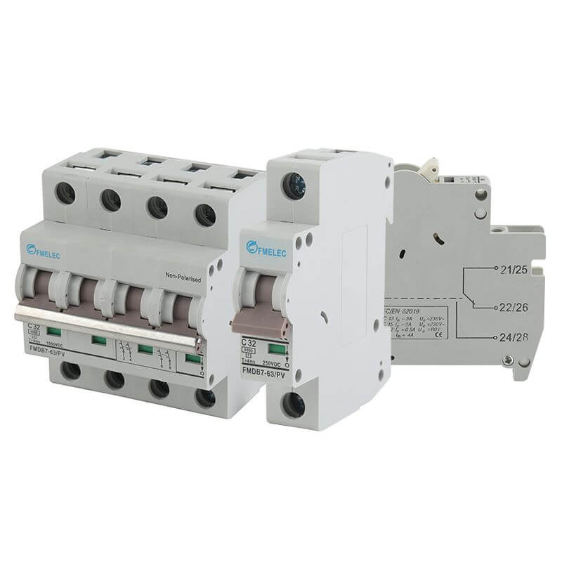 Photovoltaic DC circuit breakers and small DC circuit breakers have their own characteristics